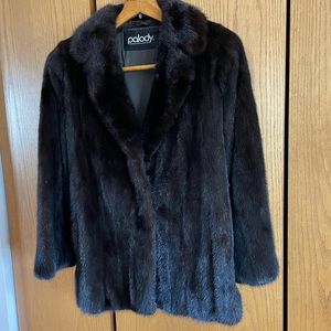 Mink short coat